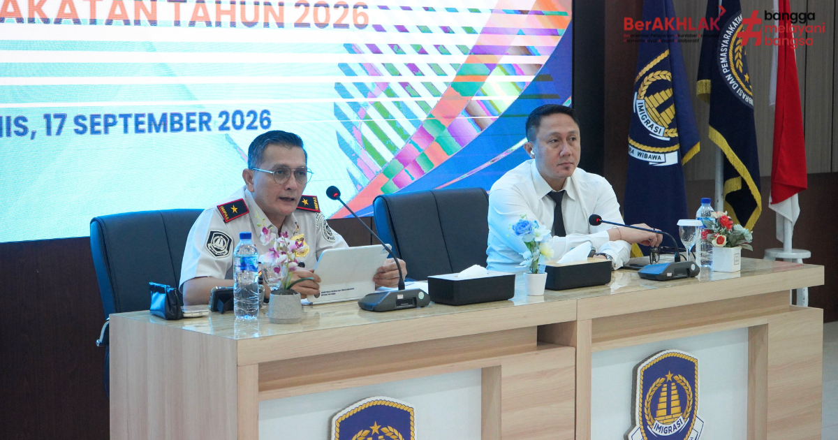 Monitoring Program Aksi 2026 Digelar di Kanim Bengkulu, Kanwil Ditjen Imigrasi Bengkulu Perkuat Sinergi