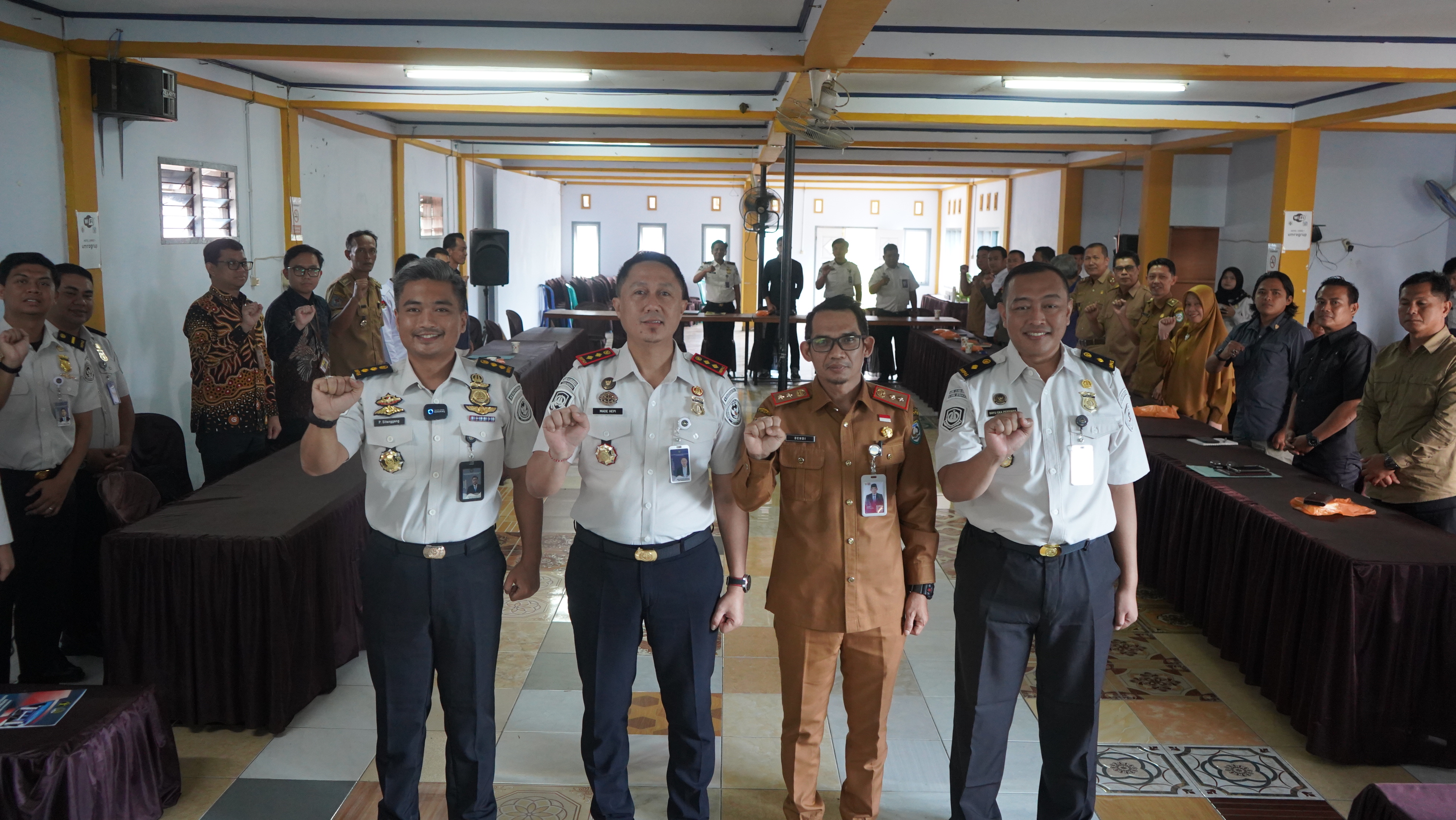Perkuat Sinergitas, Imigrasi Bengkulu Gelar Rapat TIMPORA di Kepahiang dan Sosialisasi Pencegahan TPPO