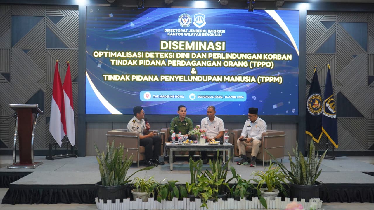Imigrasi Bengkulu Perkuat Deteksi Dini dan Perlindungan Korban TPPO–TPPM