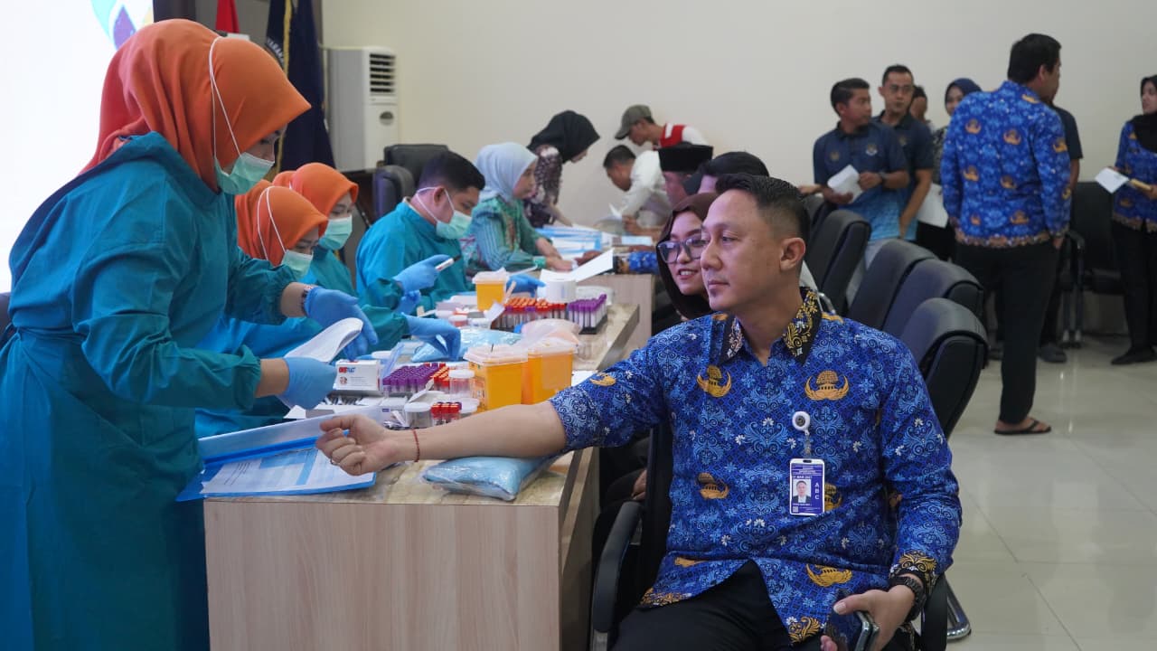 Imigrasi Bengkulu Gelar Medical Check Up Pegawai, Perkuat Kinerja dan Pelayanan Publik